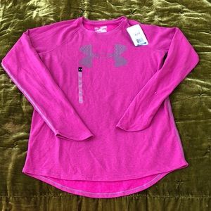 Under Armor waffle knit tee